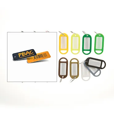 Get Organized with Plastic Card ID
 PVC Key Tags Today