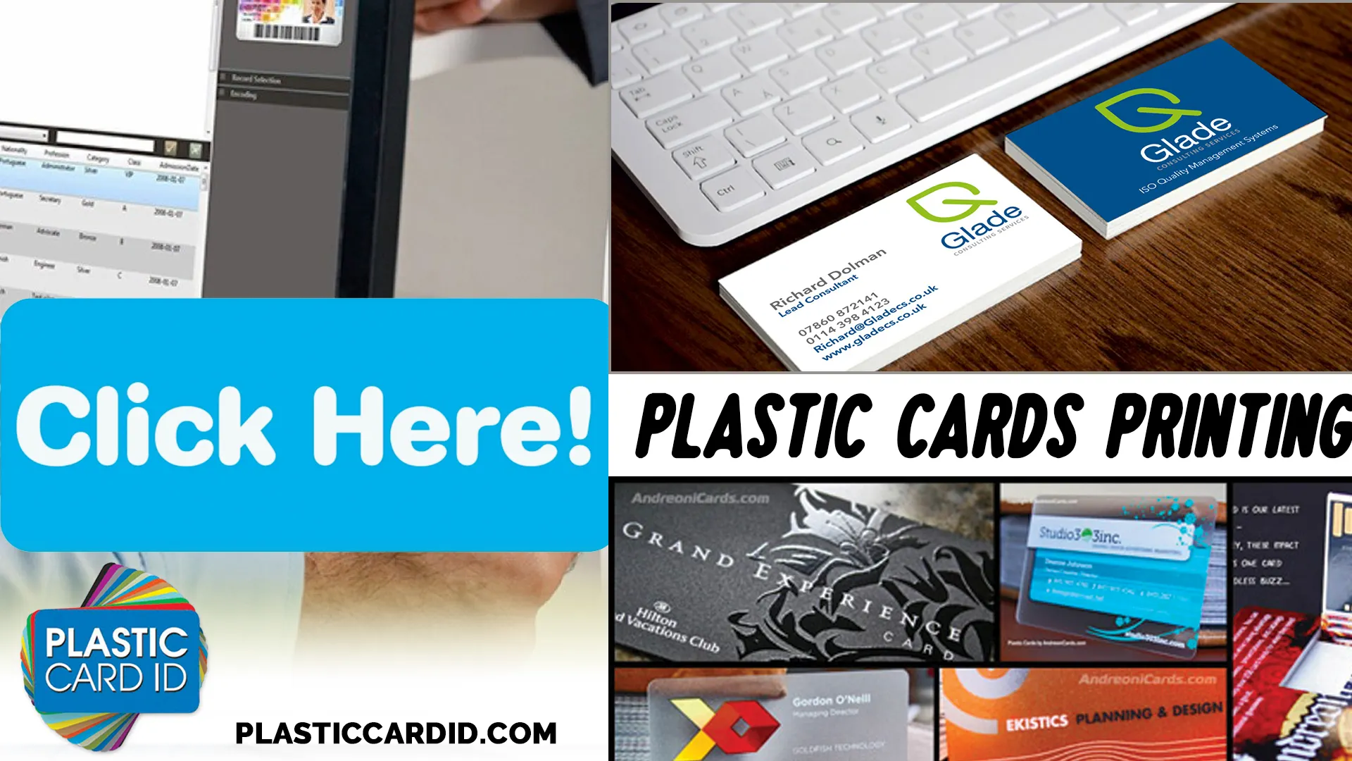 The Plastic Card ID
 Experience: Nationwide Service, Personal Touch